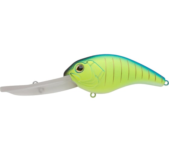 Воблер Strike Pro Crankee Runner 80 цвет: 597S Blue Mat Tiger EG-042F#597S