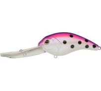 Воблер Strike Pro Crankee Runner 80 цвет: C457F Purple Milk UV EG-042F#C457F