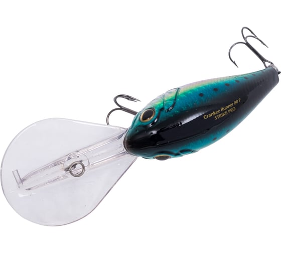 Воблер Strike Pro Crankee Runner 80 цвет: 692-713-RP Pacific Sardine EG-042F#692-713-RP