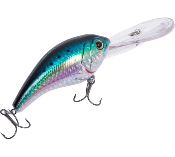 Воблер Strike Pro Crankee Runner 80 цвет: 692-713-RP Pacific Sardine EG-042F#692-713-RP