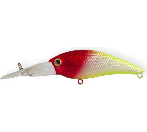 Воблер Strike Pro Classic Shad 70 цвет: X10 Clown Silver EG-013F#X10