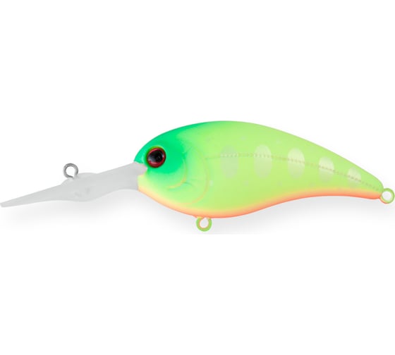 Воблер Strike Pro Wormouth Wobbler 72 цвет: A178S Lemon Mat Tiger EG-038F#A178S 1