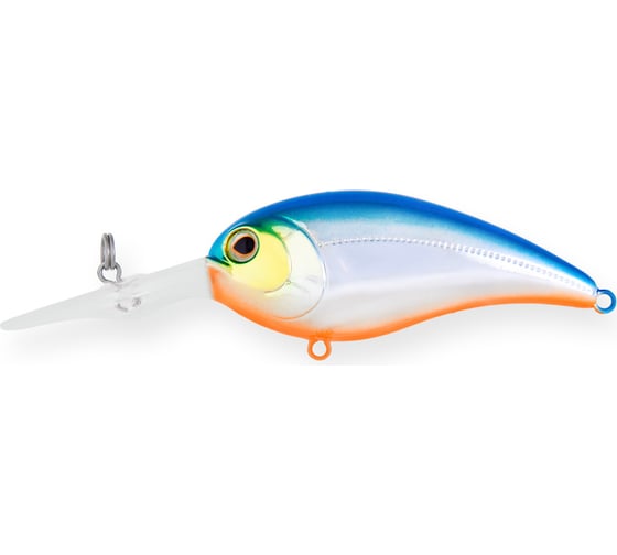 Воблер Strike Pro Wormouth Wobbler 72 цвет: 626E Blue Silver OB EG-038F#626E 1