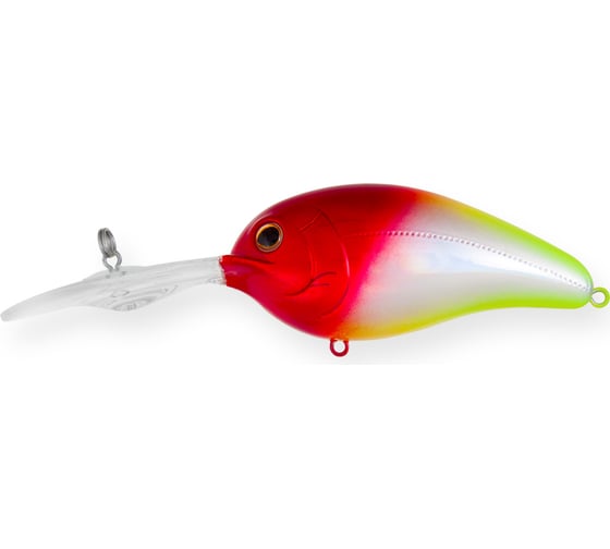 Воблер Strike Pro Wormouth Wobbler 72 цвет: X10 Clown Silver EG-038F#X10 1