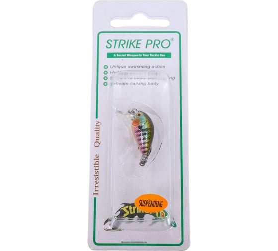 Воблер Strike Pro Crazy Plankton цвет: 630V Bluegill EG-182-SP#630V