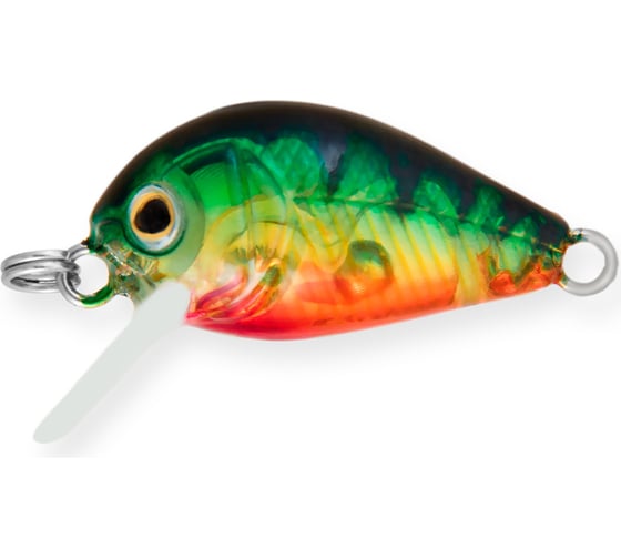Воблер Strike Pro Crazy Plankton цвет: A102G Transparent Perch EG-182-SP#A102G
