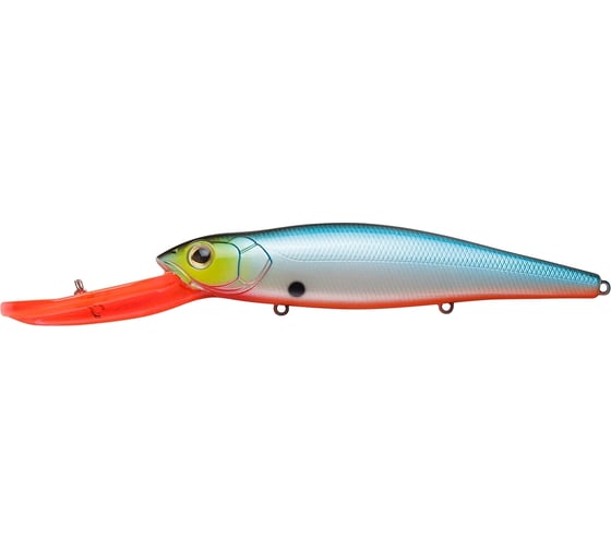 Воблер Strike Pro Deep Воблер Strike Pro Jer-O Minnow 130 цвет: A05DRV Blue Sunset Red Lip EG-054F#A05DRV