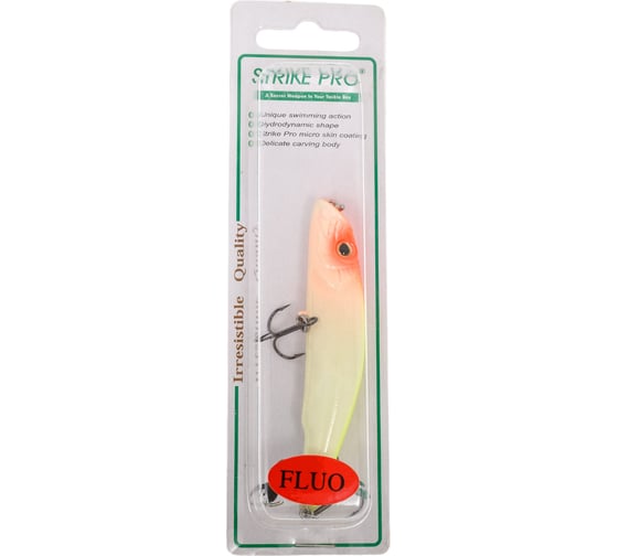 Воблер Strike Pro Darter-R King 90 цвет: A116L Fluo Clown EG-024A#A116L