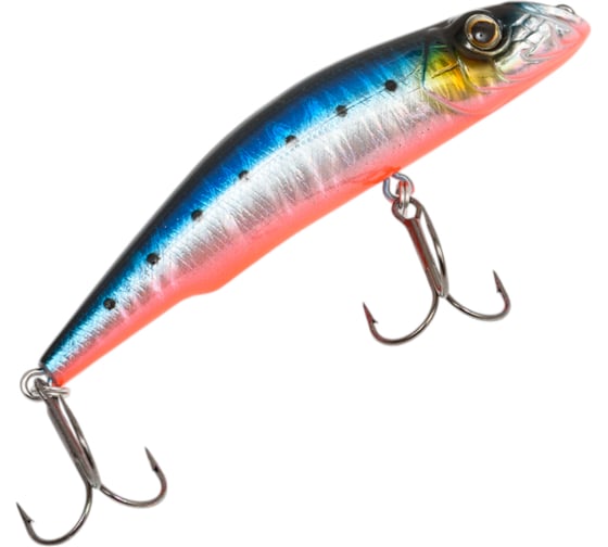 Воблер Strike Pro Darter-R King 105 цвет: A234-SBO-LU Blue Back Silver OB Fluo EG-024F#A234-SBO-LU