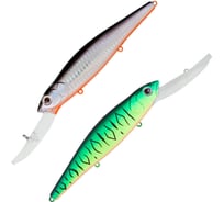 Воблер Strike Pro Deep Воблер Strike Pro Jer-O Minnow 130 цвет: GC01S/A70-713 Double Black Silver OB/Mat Tiger EG-054F#GC01S EG-054F#GC01S/A70-713