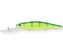 Воблер Strike Pro Deep Воблер Strike Pro Jer-O Minnow 130 цвет: A172FL Glowing Blue Lemon EG-054F#A172FL