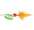 Блесна Strike Pro Bullet 18 SN-01E-18#A25-CP 1