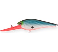 Воблер Strike Pro Diving Shad 70 цвет: A05DRV Blue Sunset Red Lip JL-006F#A05DRV