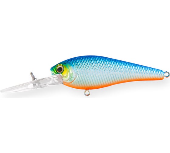 Воблер Strike Pro Diving Shad 70 цвет: 626E Blue Silver OB JL-006F#626E 1