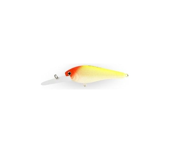 Воблер Strike Pro Diving Shad 70 цвет: A116L Fluo Clown JL-006F#A116L 1