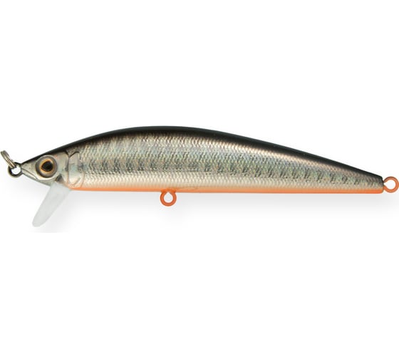 Воблер Strike Pro Euro Minnow 110 цвет: A70-713 Black Silver OB JL-115F#A70-713