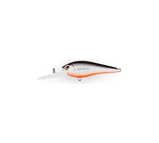 Воблер Strike Pro Diving Shad 70 цвет: A70-713 Black Silver OB JL-006F#A70-713