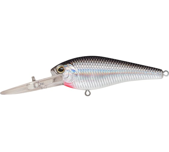 Воблер Strike Pro Diving Shad 70 цвет: A010 Black Back Silver JL-006F#A010