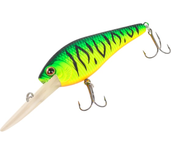 Воблер Strike Pro Diving Shad 70 цвет: GC01S Mat Tiger JL-006F#GC01S