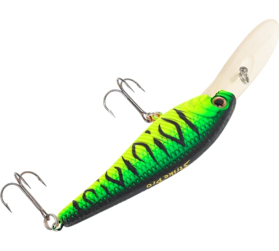 Воблер Strike Pro Diving Shad 70 цвет: GC01S Mat Tiger JL-006F#GC01S