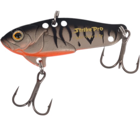 Блесна Strike Pro Cyber Vibe 35 цвет: A243ES Grey Shadow Mat Tiger JG-005A#A243ES 1