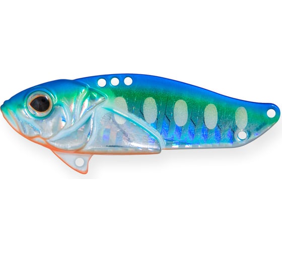 Блесна Strike Pro Cyber Vibe 40 цвет: A150-713 UV Blue Silver OB JG-005B#A150-713