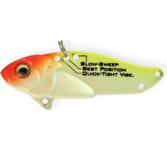 Блесна Strike Pro Cyber Vibe 45 цвет: A116L Fluo Clown JG-005C#A116L 1
