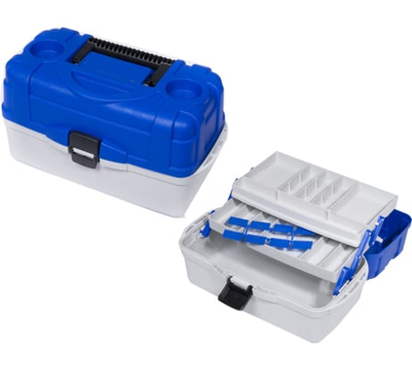 SALMO Ящик рыболов. пласт. 2х-пол. 012 27012