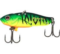 Блесна Strike Pro Cyber Vibe 45 цвет: GC01S Mat Tiger JG-005C#GC01S