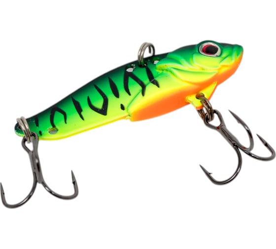 Блесна Strike Pro Cyber Vibe 45 цвет: GC01S Mat Tiger JG-005C#GC01S