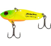 Блесна Strike Pro Cyber Vibe 45 цвет: A178S Lemon Mat Tiger JG-005C#A178S