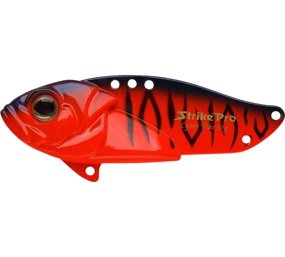 Блесна Strike Pro Cyber Vibe 45 цвет: A207 Red Devil Pearl JG-005C#A207