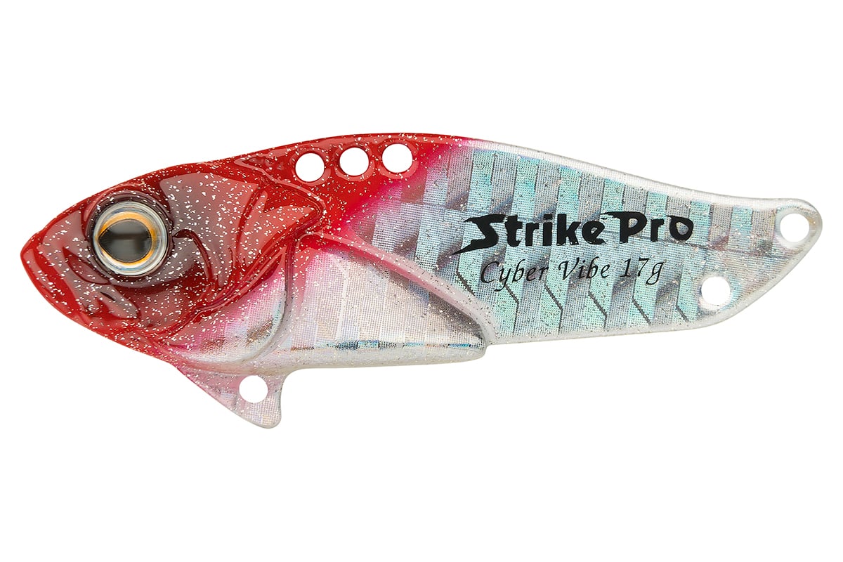 Блесна Strike Pro Cyber Vibe 55 цвет: 022PPP-713 Redhead Silver  JG-005D#022PPP-713 - выгодная цена, отзывы, характеристики, фото - купить в  Москве и РФ