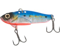 Блесна Strike Pro Cyber Vibe 55 цвет: A234-SBO-LU Blue Back Silver OB Fluo JG-005D#A234-SBO