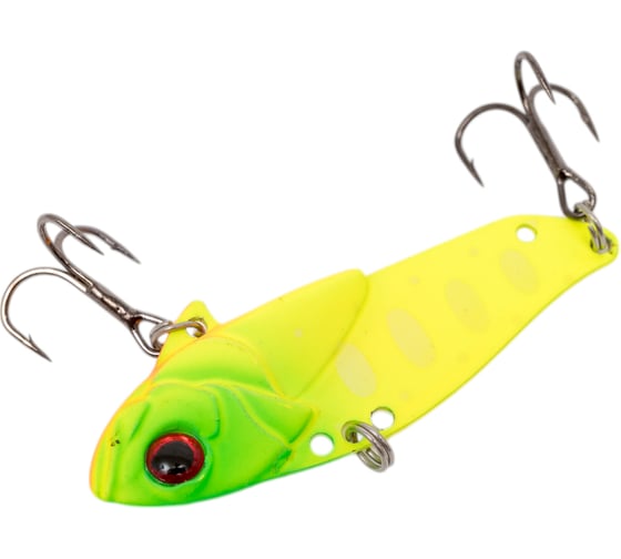 Блесна Strike Pro Cyber Vibe 55 цвет: A178S Lemon Mat Tiger JG-005D#A178S