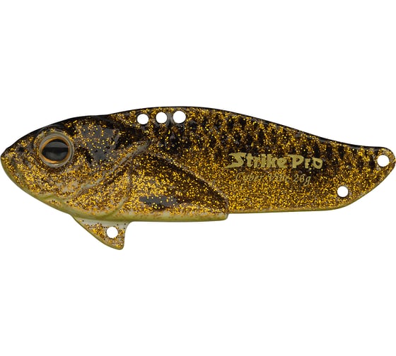 Блесна Strike Pro Cyber Vibe 55 цвет: JV009F Spotted Bullhead JG-005D#JV009F