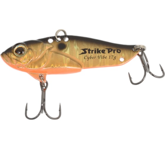 Блесна Strike Pro Cyber Vibe 55 цвет: A70-613-SBO Double Silver/Smoked JG-005D#A70-613-SBO 1