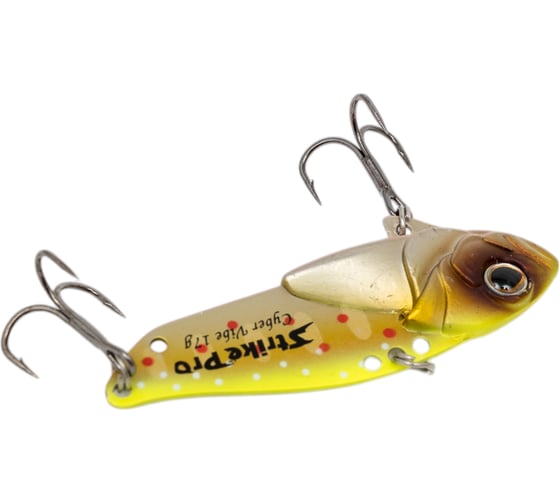 Блесна Strike Pro Cyber Vibe 55 цвет: A190ES Mat Motley Trout JG-005D#A190ES