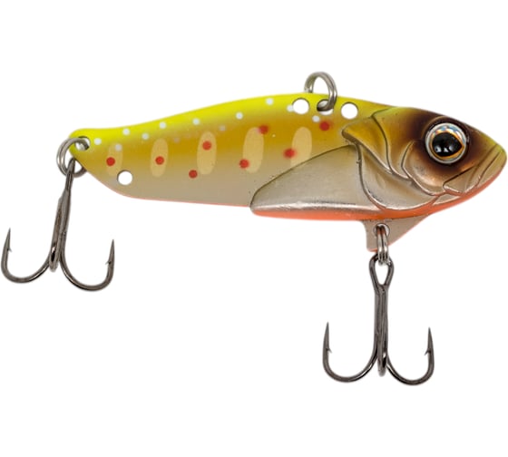 Блесна Strike Pro Cyber Vibe 55 цвет: A190ES Mat Motley Trout JG-005D#A190ES