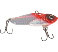 Блесна Strike Pro Cyber Vibe 65 цвет: 022PPP-713 Redhead Silver JG-005E#022PPP-713