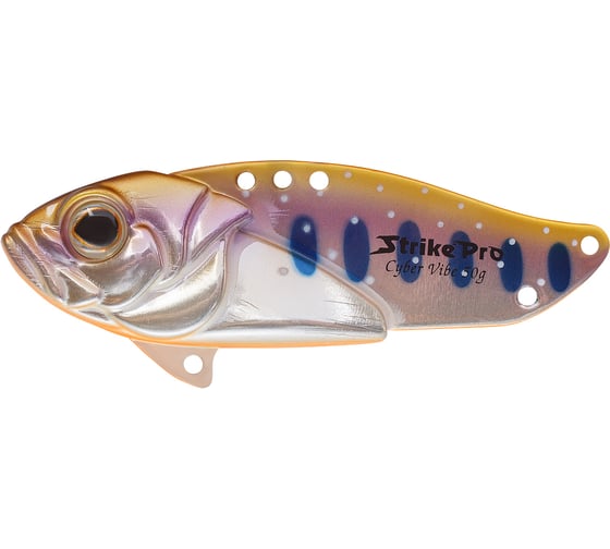 Блесна Strike Pro Cyber Vibe 65 цвет: A142-264 Arctic Char JG-005E#A142-264 1