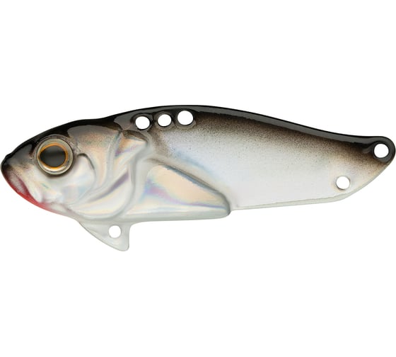 Блесна Strike Pro Cyber Vibe 65 цвет: A010-EP Black Back Silver JG-005E#A010-EP 1