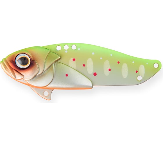Блесна Strike Pro Cyber Vibe 75 цвет: A190ES Mat Motley Trout JG-005F#A190ES
