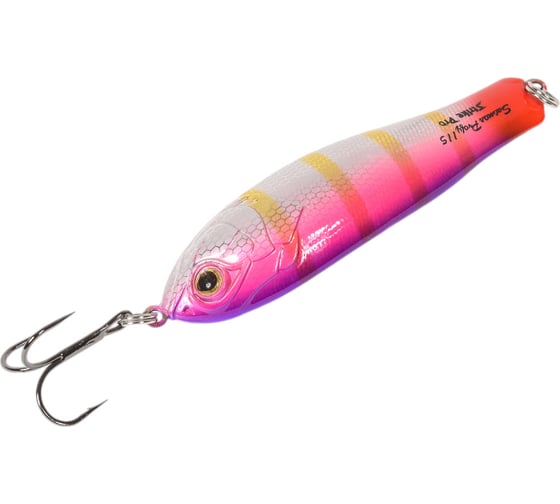 Блесна Strike Pro Salmon Profy 115 цвет: A166E Purple Silver UV PST-03A#A166E/A166E