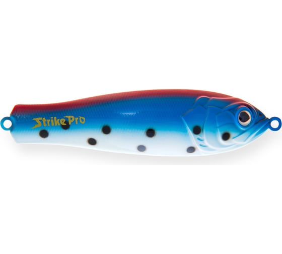 Блесна Strike Pro Salmon Profy 115 цвет: A104F Russian Flag PST-03A#A104/KP 1