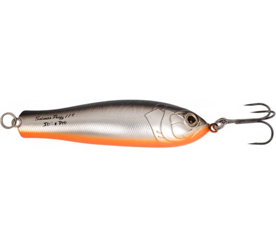 Блесна Strike Pro Salmon Profy 115 цвет: CA06ES Grey Shadow PST-03A#CA06ES/CA06ES