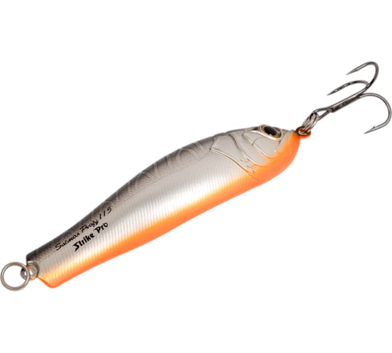 Блесна Strike Pro Salmon Profy 115 цвет: CA06ES Grey Shadow PST-03A#CA06ES/CA06ES
