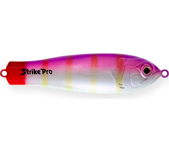 Блесна Strike Pro Salmon Profy 90 цвет: A166E Purple Silver UV PST-03C#A166E/A166E 1