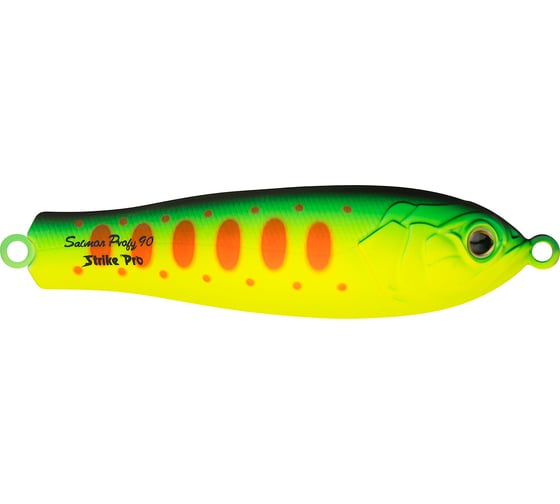 Блесна Strike Pro Salmon Profy 90 цвет: A209S Acid Mat Char PST-03C#A209S-A209S 1