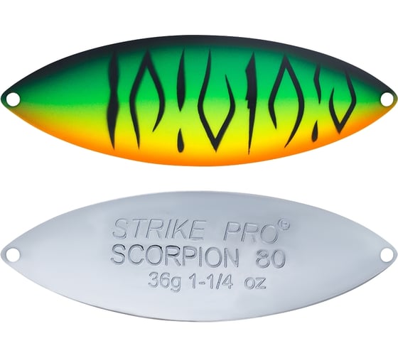 Блесна Strike Pro Scorpion Treble 80H ST-08C2#GC01S-CP 1